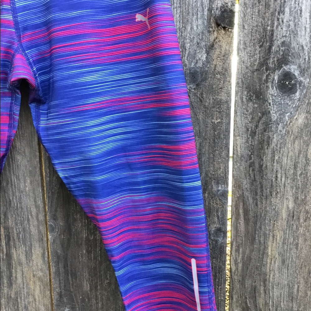 Puma striped Capri leggings - Picture 2 of 4